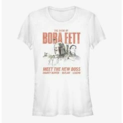 Cheap 🎉 Star Wars The Book Of Boba Fett Fett Flyer 👧 Girls T-Shirt 😉