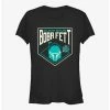 Coupon 🎁 Star Wars The Book Of Boba Fett Galactic Outlaw Badge 👧 Girls T-Shirt ✨