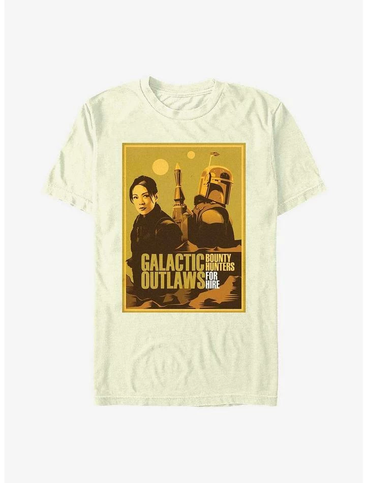 Flash Sale 🤩 Star Wars The Book Of Boba Fett Galactic Outlaws T-Shirt 🔔