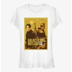 Best deal 🥰 Star Wars The Book Of Boba Fett Galactic Outlaws 👧 Girls T-Shirt 🛒
