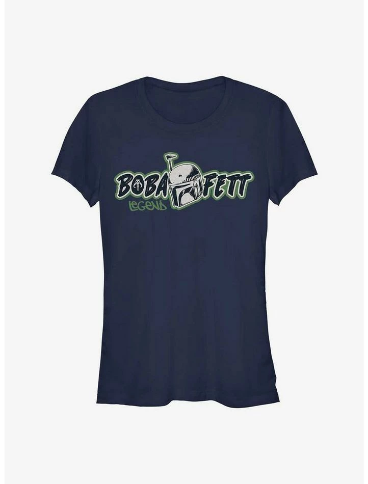 Best reviews of 🎉 Star Wars The Book Of Boba Fett Legend Boba 👧 Girls T-Shirt 💯