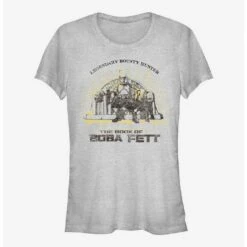 Budget 🤩 Star Wars The Book Of Boba Fett Legendary Bounty Hunter 👧 Girls T-Shirt ⭐