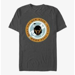 Brand new 😍 Star Wars The Book Of Boba Fett New Boss Badge T-Shirt 😀