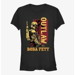 Best Pirce 🧨 Star Wars The Book Of Boba Fett Outlaw Boba Fett 👧 Girls T-Shirt 😀
