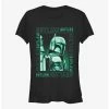 Deals ⭐ Star Wars The Book Of Boba Fett Punk Outlaw 👧 Girls T-Shirt ⌛