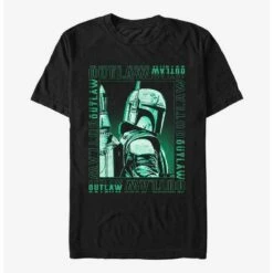 Best deal 🔥 Star Wars The Book Of Boba Fett Punk Outlaw T-Shirt ✨