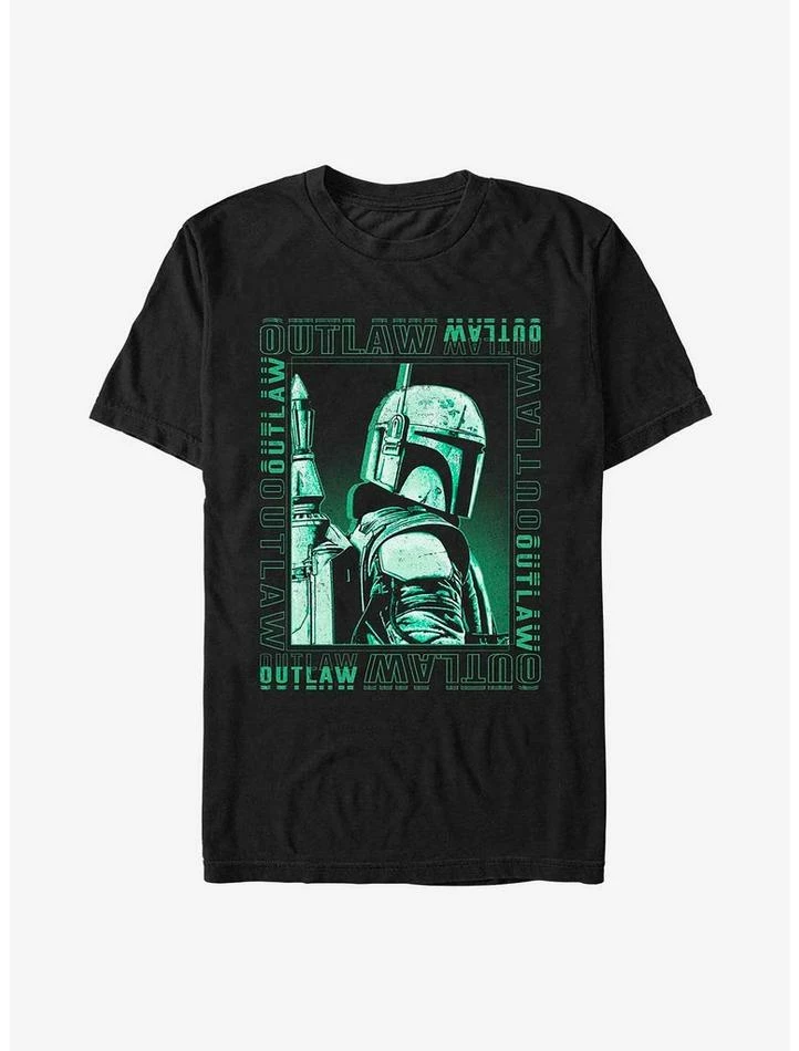 Best deal ๐ฅ Star Wars The Book Of Boba Fett Punk Outlaw T-Shirt โจ