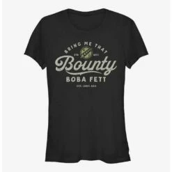 Deals 😀 Star Wars The Book Of Boba Fett That Bounty 👧 Girls T-Shirt 🛒