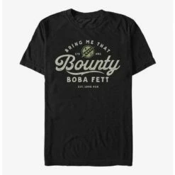 Promo 🔥 Star Wars The Book Of Boba Fett That Bounty T-Shirt 🔔