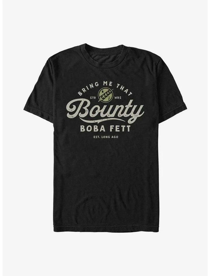 Promo 🔥 Star Wars The Book Of Boba Fett That Bounty T-Shirt 🔔