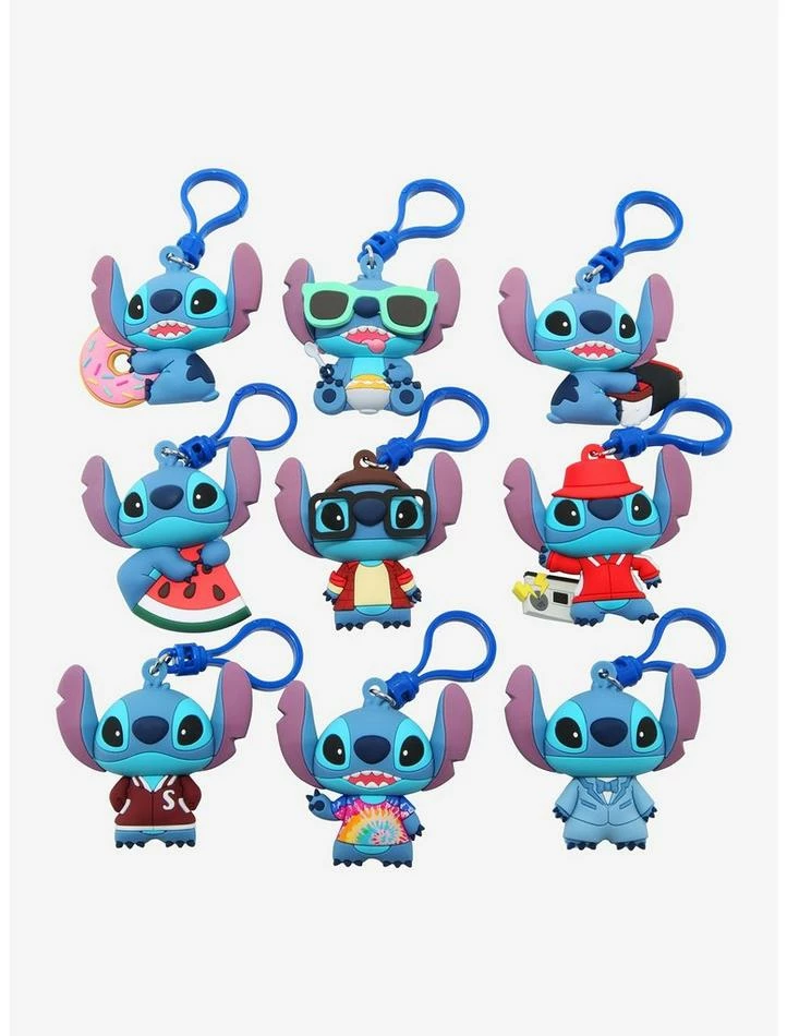 Best Pirce ๐คฉ Disney Lilo & Stitch Costume Stitch Blind Bag Figural Key Chain โ - Image 2
