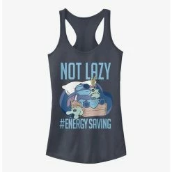 Best Pirce 🔔 Disney Lilo & Stitch Not Lazy Energy Saving 👧 Girls Tank ❤️