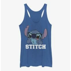 Best deal 🧨 Disney Lilo & Stitch Tongue Out 👧 Girls Tank 👏