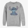 Cheap ✨ Disney Lilo & Stitch Simply Stitch Crew Sweatshirt 🔥