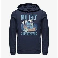 Discount 🌟 Disney Lilo & Stitch Not Lazy Energy Saving Hoodie 🎉
