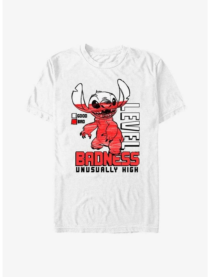 Best Sale ๐งจ Disney Lilo & Stitch Badness Level T-Shirt ๐ฅฐ - Image 6
