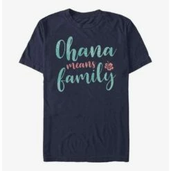 Wholesale ⌛ Disney Lilo & Stitch Ohana Script T-Shirt 😍