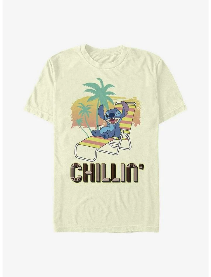 Cheap ๐ Disney Lilo & Stitch Stitch Chillin T-Shirt ๐งจ - Image 5