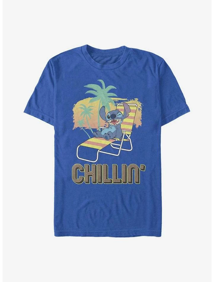 Cheap ๐ Disney Lilo & Stitch Stitch Chillin T-Shirt ๐งจ - Image 6
