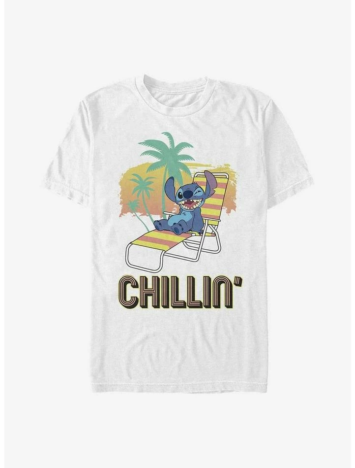 Cheap ๐ Disney Lilo & Stitch Stitch Chillin T-Shirt ๐งจ - Image 7