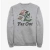 Top 10 🔥 Disney Lilo & Stitch Far Out Stitch Crew Sweatshirt 🎁