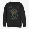 Wholesale 🎉 Disney Lilo & Stitch Neon Stitch Crew Sweatshirt 👏