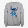 Flash Sale ✨ Disney Lilo & Stitch Smile Pose Crew Sweatshirt ✔️