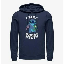 Discount 🥰 Disney Lilo & Stitch I Like Gross Stuff Stitch Hoodie 👏
