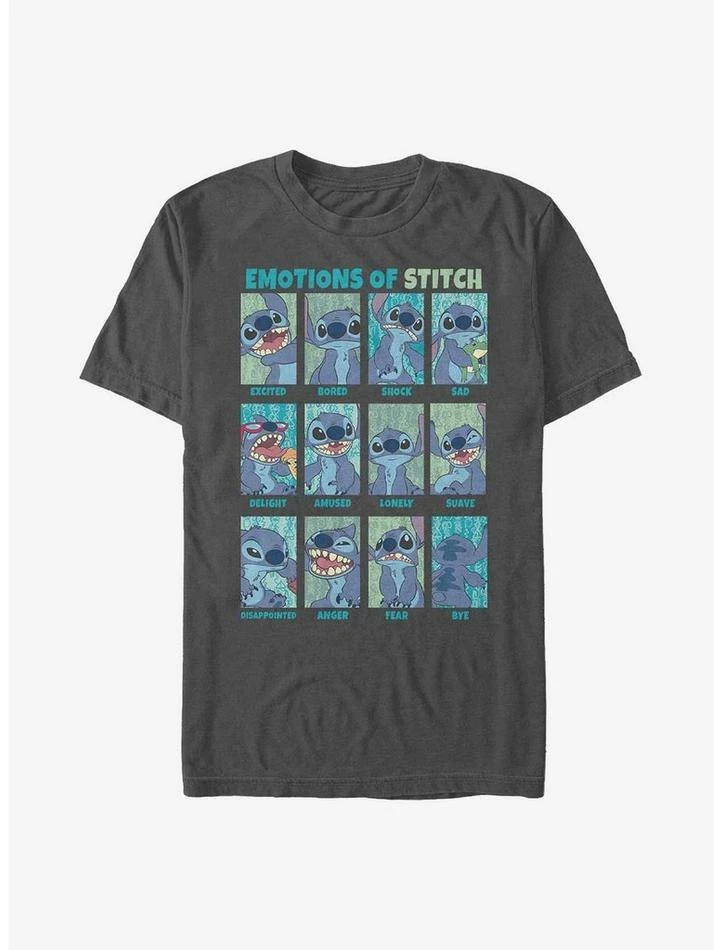 Promo โ Disney Lilo & Stitch Emotions Of Stitch T-Shirt ๐ - Image 3