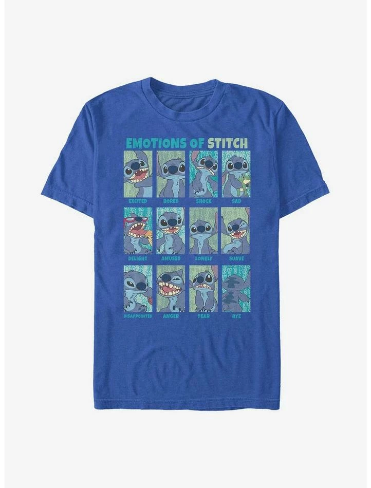 Promo โ Disney Lilo & Stitch Emotions Of Stitch T-Shirt ๐ - Image 6
