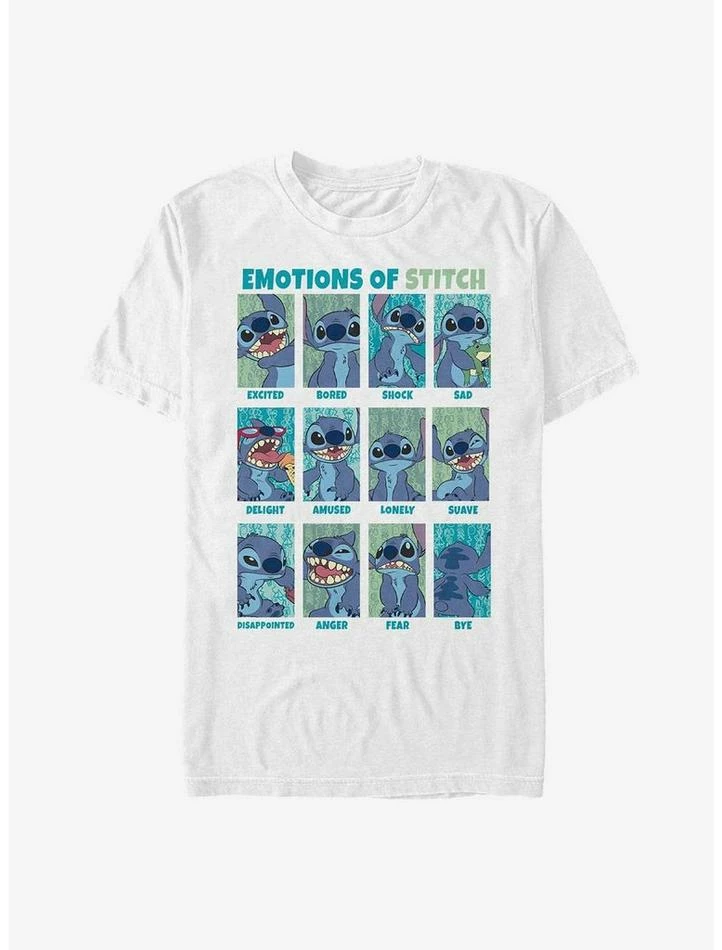Promo โ Disney Lilo & Stitch Emotions Of Stitch T-Shirt ๐ - Image 7