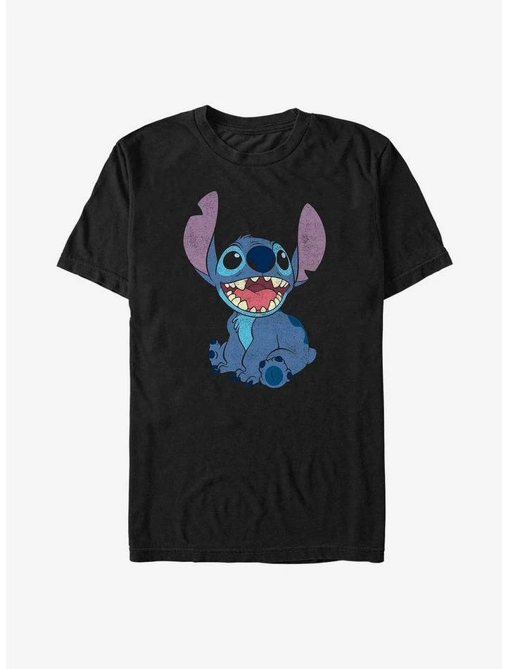 Cheap ⌛ Disney Lilo & Stitch Happy Stitch T-Shirt 🥰 - Image 2