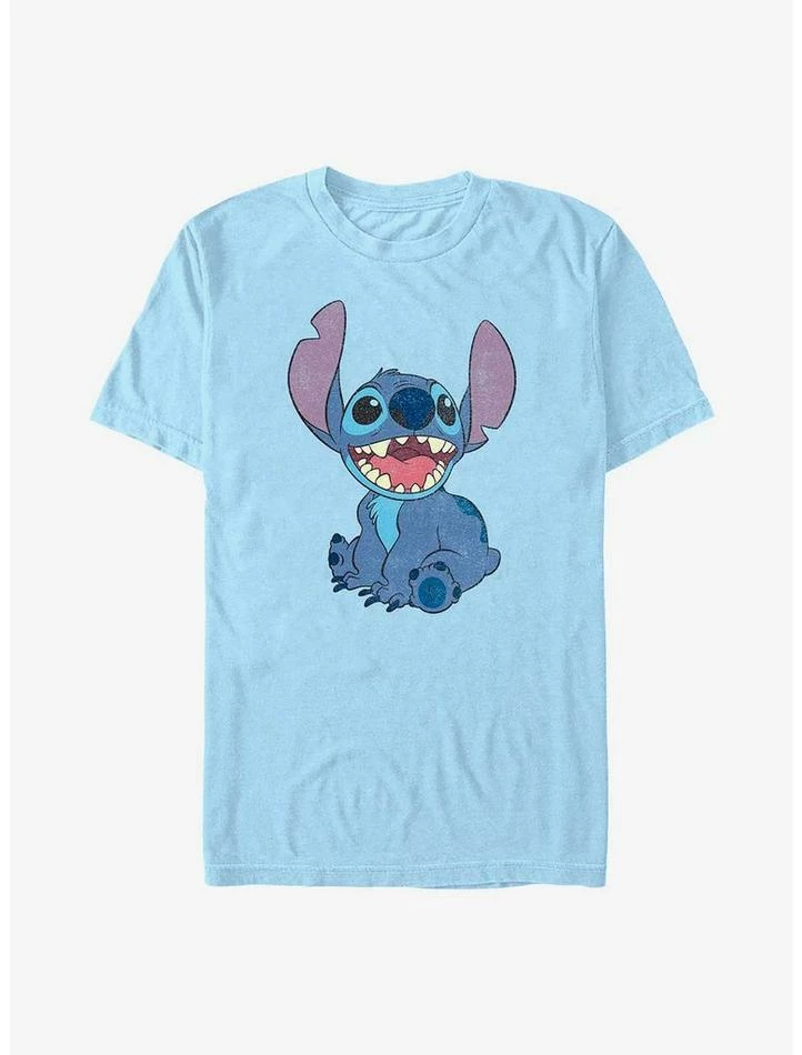 Cheap ⌛ Disney Lilo & Stitch Happy Stitch T-Shirt 🥰 - Image 4