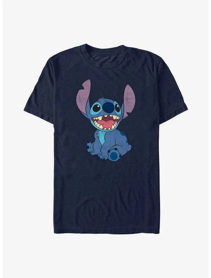 Cheap ⌛ Disney Lilo & Stitch Happy Stitch T-Shirt 🥰 - Image 5
