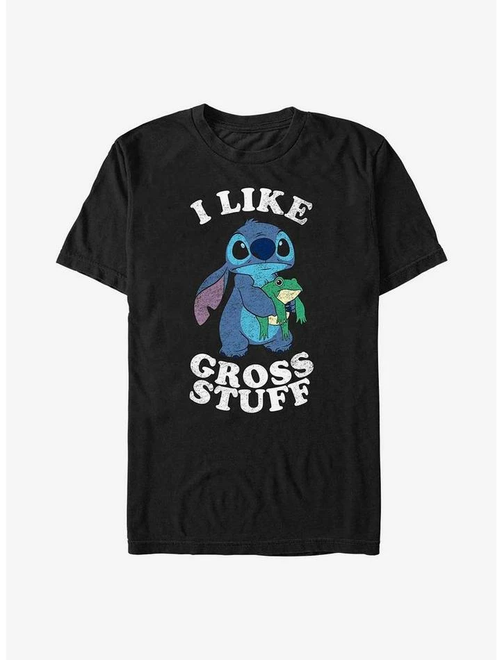 Coupon ✨ Disney Lilo & Stitch I Like Gross Stuff Stitch T-Shirt 🥰
