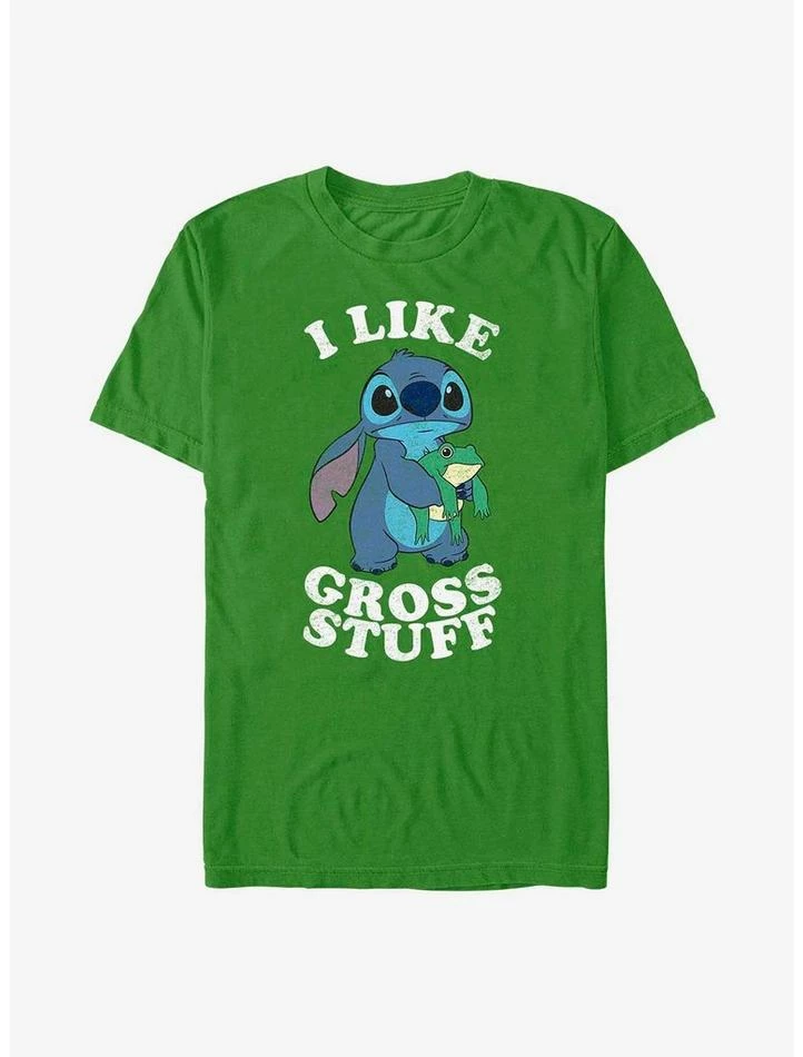 Coupon ✨ Disney Lilo & Stitch I Like Gross Stuff Stitch T-Shirt 🥰 - Image 4