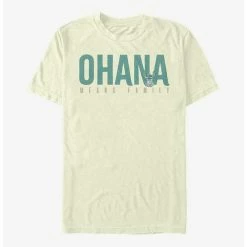 Promo 🛒 Disney Lilo & Stitch Ohana Bold T-Shirt 🎁