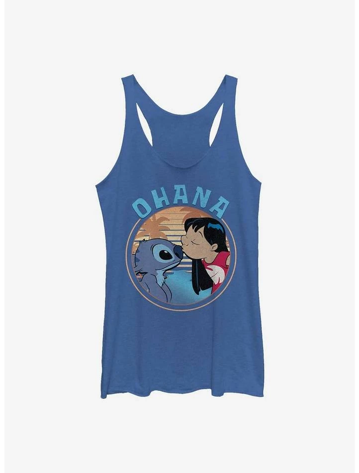 Best deal β Disney Lilo & Stitch Ohana Frame π§ Girls Tank β€οΈ