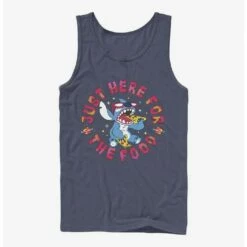 Outlet 🎁 Disney Lilo & Stitch Just Here For The Food Tank 🛒