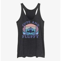 Best deal ⌛ Disney Lilo & Stitch Cute And Fluffy 👧 Girls Tank 🧨