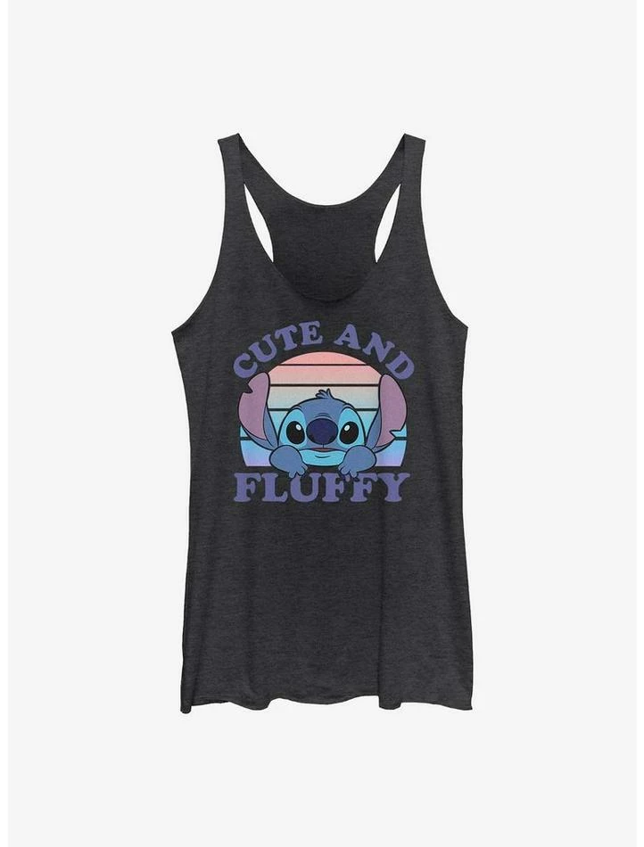 Best deal โ Disney Lilo & Stitch Cute And Fluffy ๐ง Girls Tank ๐งจ