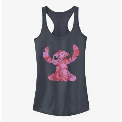 Outlet ❤️ Disney Lilo & Stitch Heart Fill 👧 Girls Tank 🔥