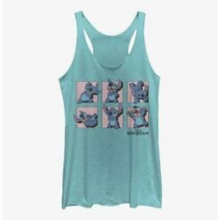 Discount 🔥 Disney Lilo & Stitch Poses Framed 👧 Girls Tank 👍