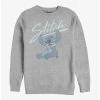 Coupon 😉 Disney Lilo & Stitch Wink Crew Sweatshirt 💯
