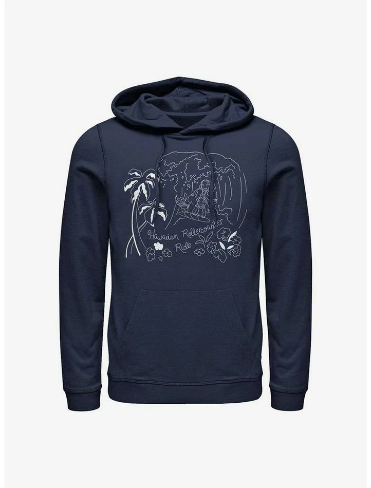 Coupon ๐ Disney Lilo & Stitch Hawaiian Rollercoaster Ride Hoodie ๐