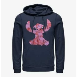 Coupon 💯 Disney Lilo & Stitch Heart Fill Hoodie 🧨