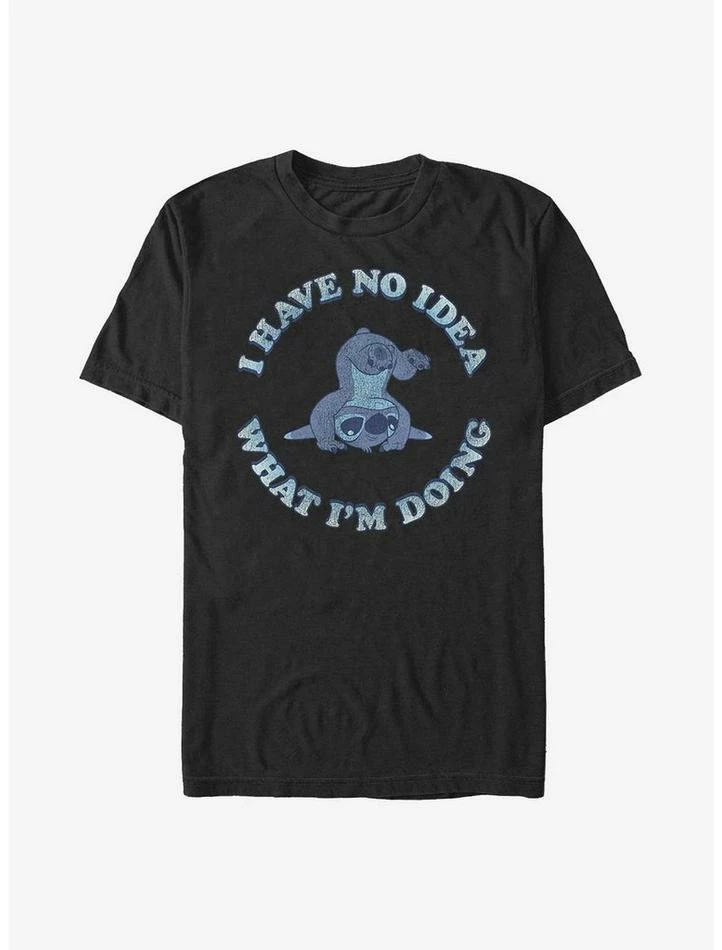 Best reviews of ๐ Disney Lilo & Stitch No Idea T-Shirt ๐ - Image 2