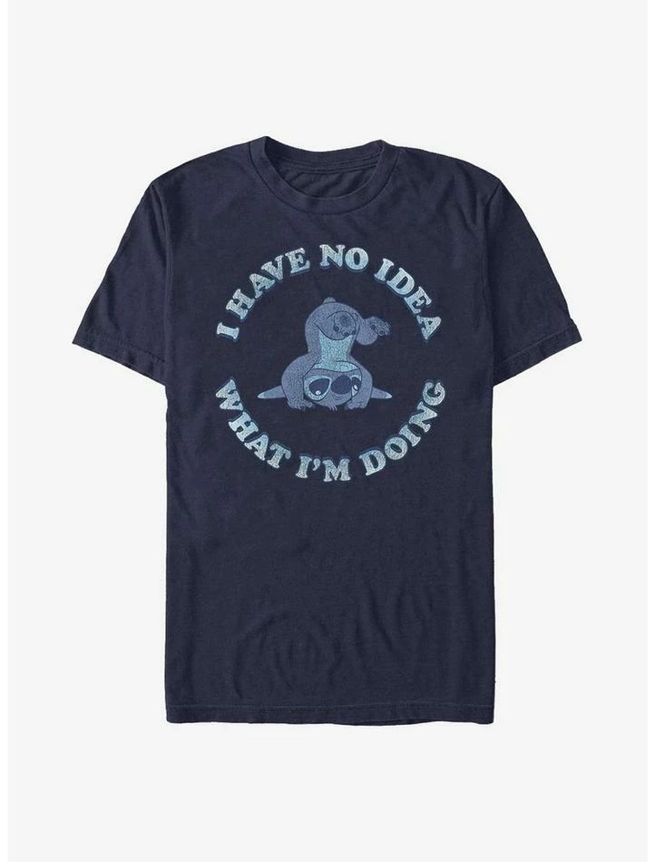 Best reviews of ๐ Disney Lilo & Stitch No Idea T-Shirt ๐ - Image 4