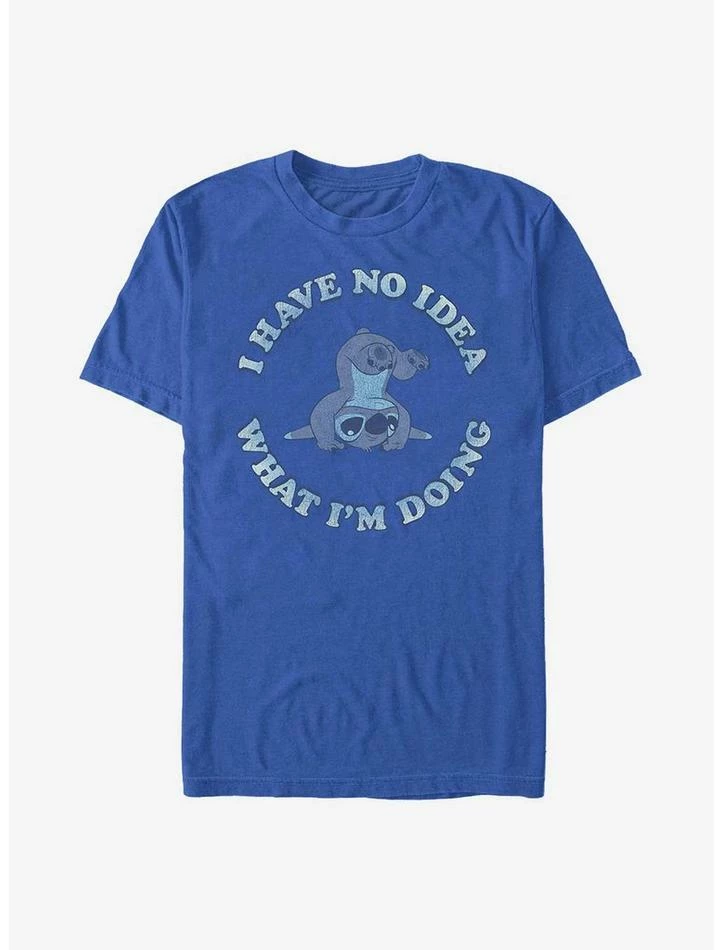 Best reviews of ๐ Disney Lilo & Stitch No Idea T-Shirt ๐ - Image 5