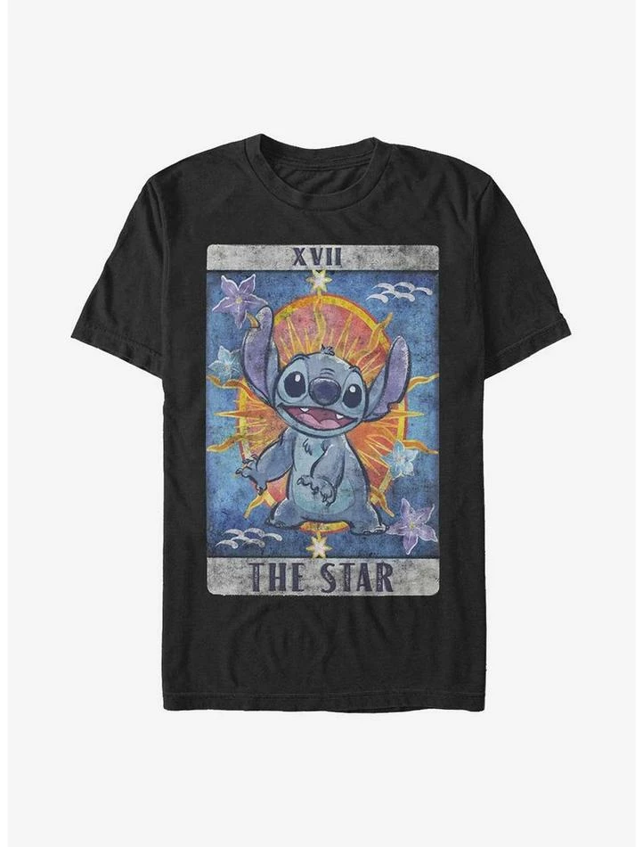 Outlet ⭐ Disney Lilo & Stitch Tarot T-Shirt ⌛